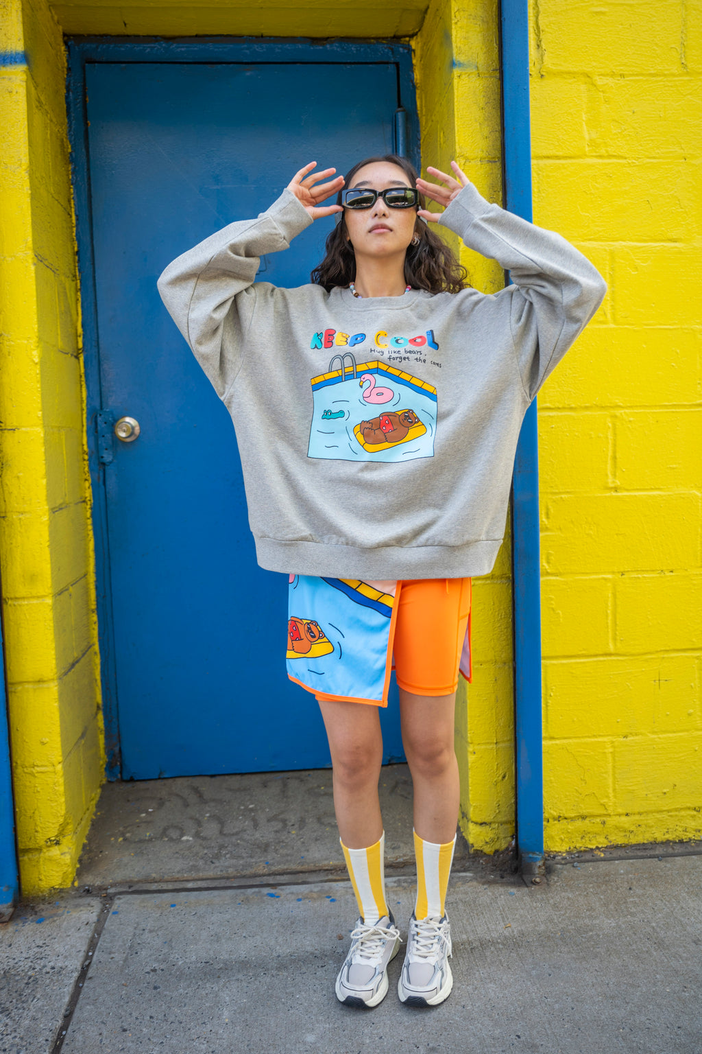 Vacation Bear Crewneck Sweatshirt
