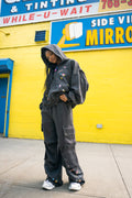 Sticker Print Utility Pants