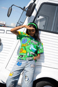 Animal Print Short-Sleeve T-Shirt