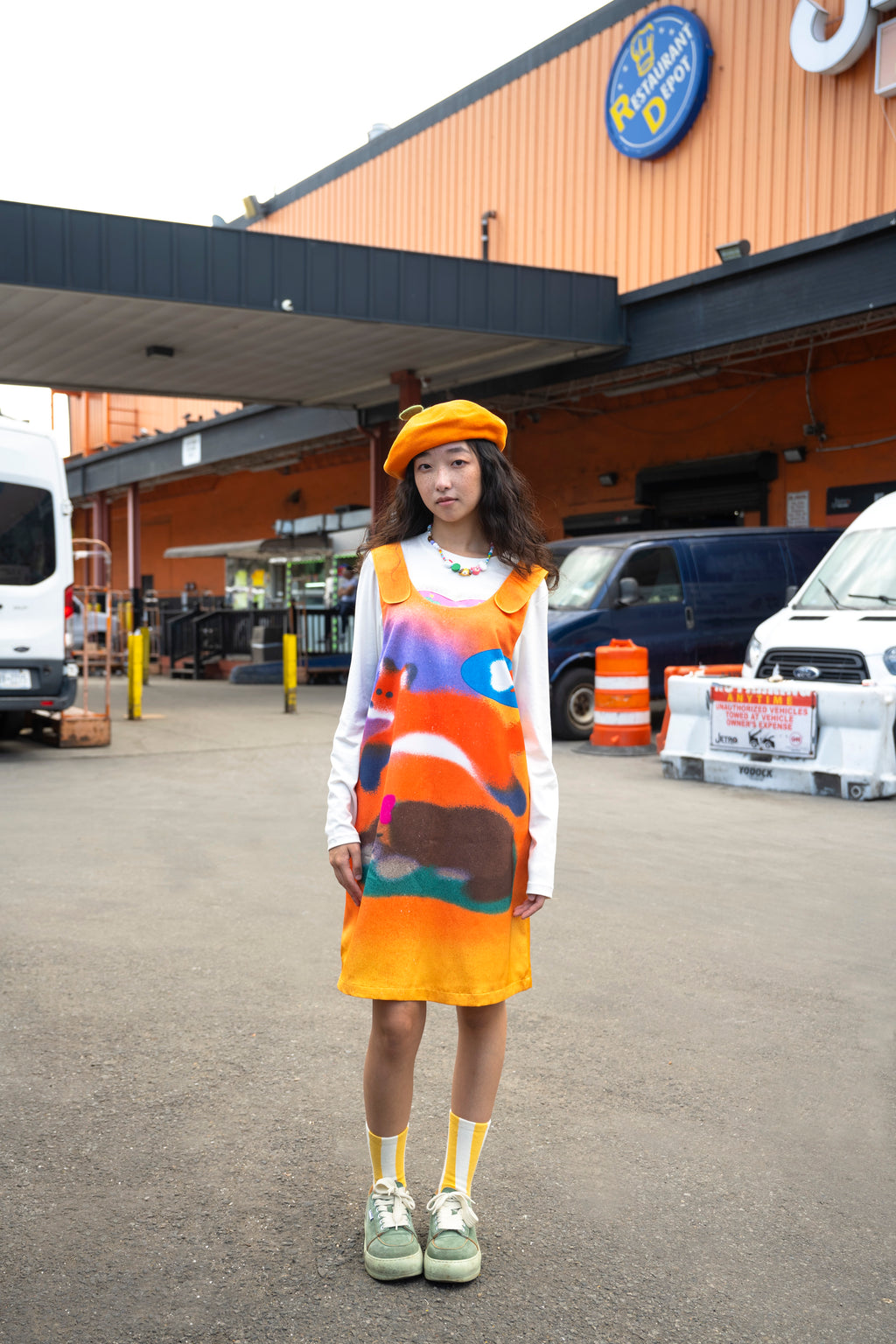 Fox Sleeveless Dress